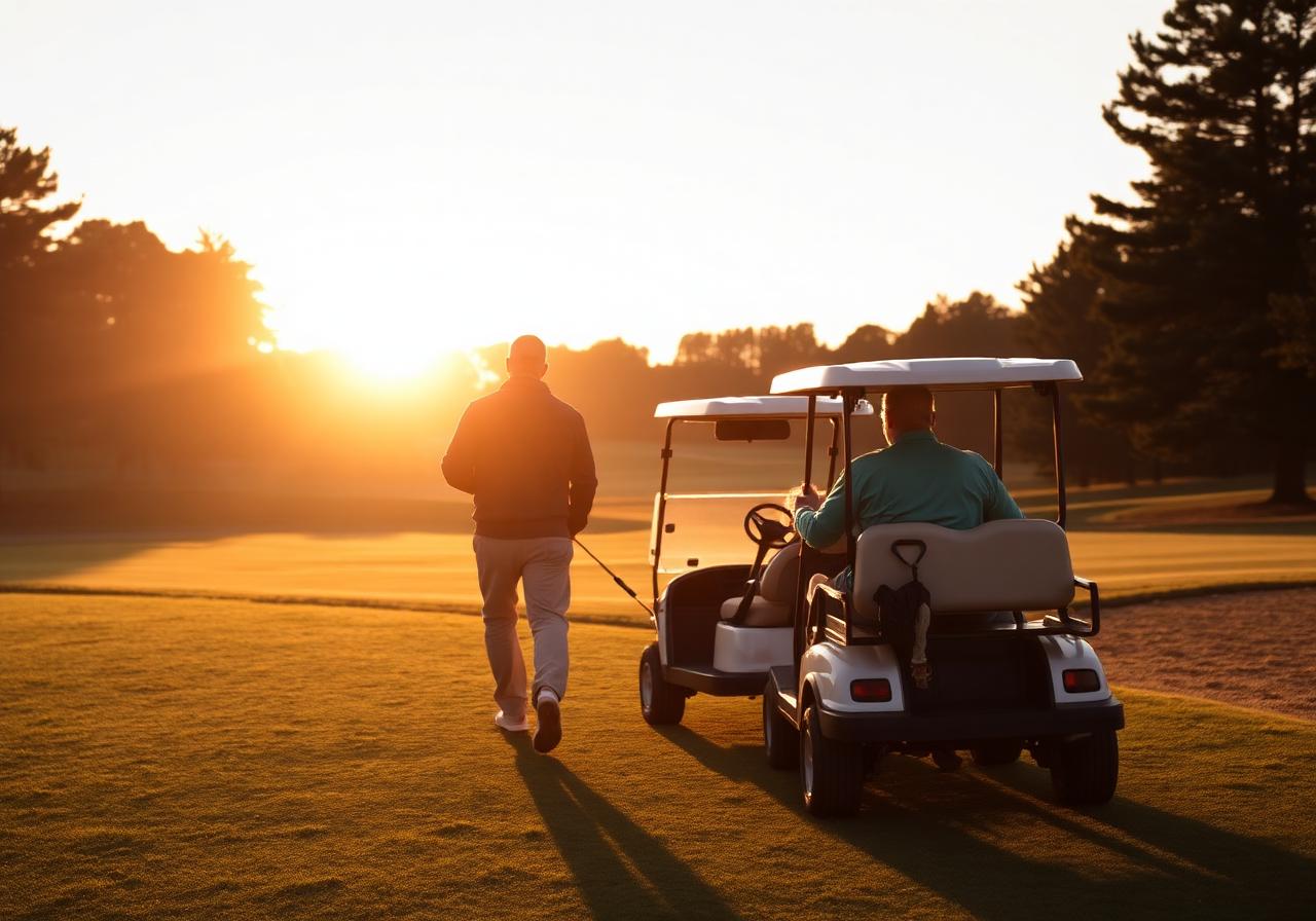 Friends on the course